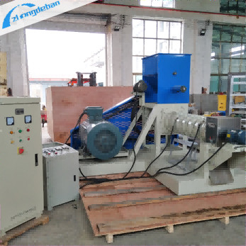 Máquina de extrusión de alimentación de tornillo de 1800-2000 kg/h para producir alimentos para animales domésticos y peces flotantes