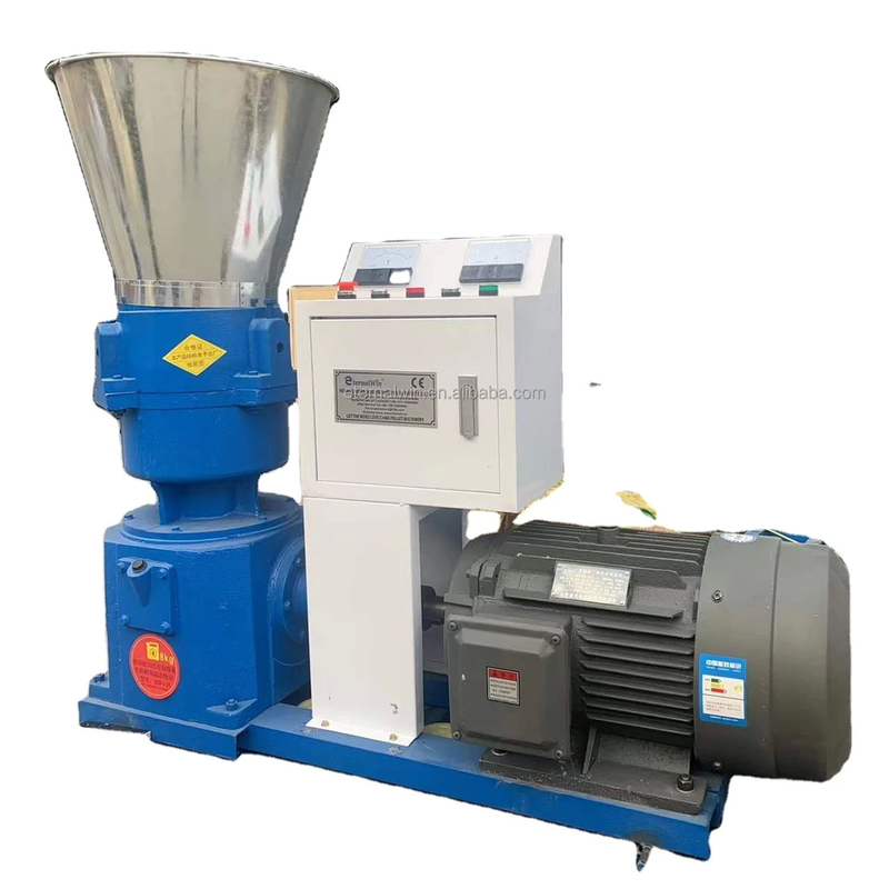 0.8-4t/h Máquina de molino de pellets de capacidad para materiales de matriz de acero aleado
