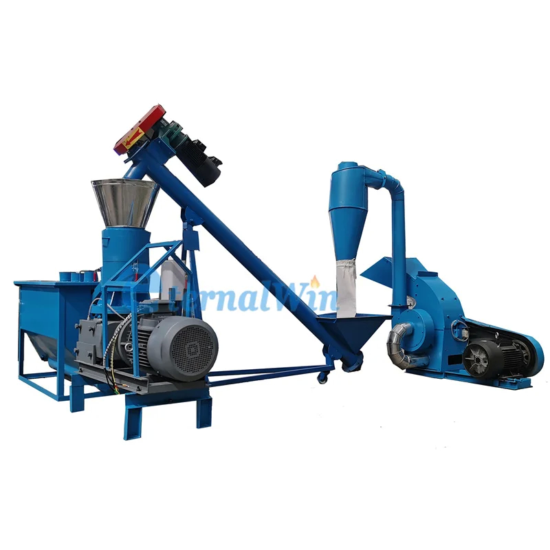 Molino de pellets de madera de 55-160kw para tensión personalizada y operación de 380V / 50HZ / 3 fases