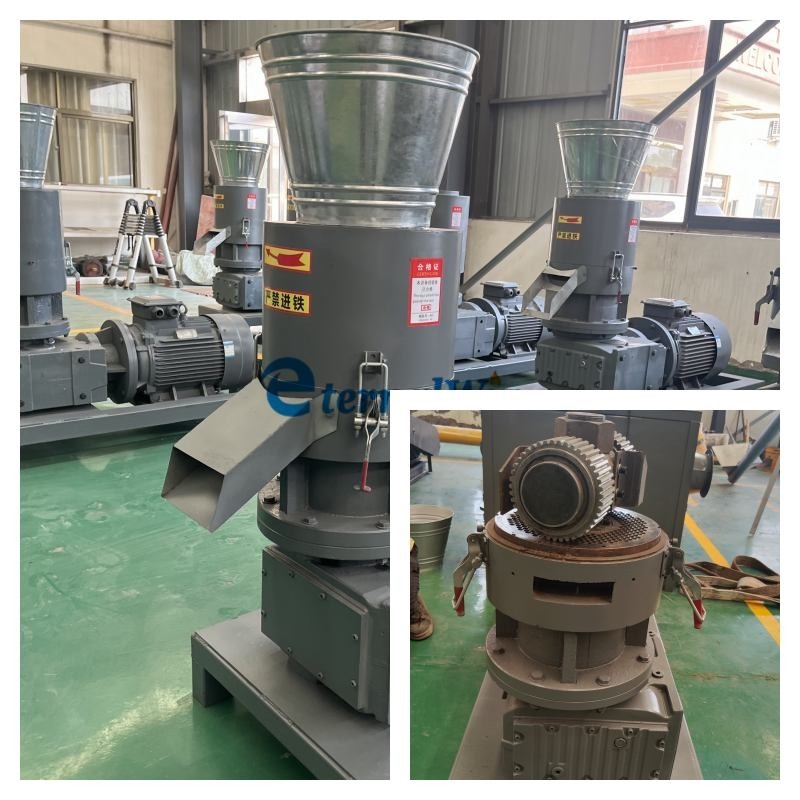Máquina de pellets de madera con rodillo de 6-8 mm de diámetro para una operación y un mantenimiento fáciles