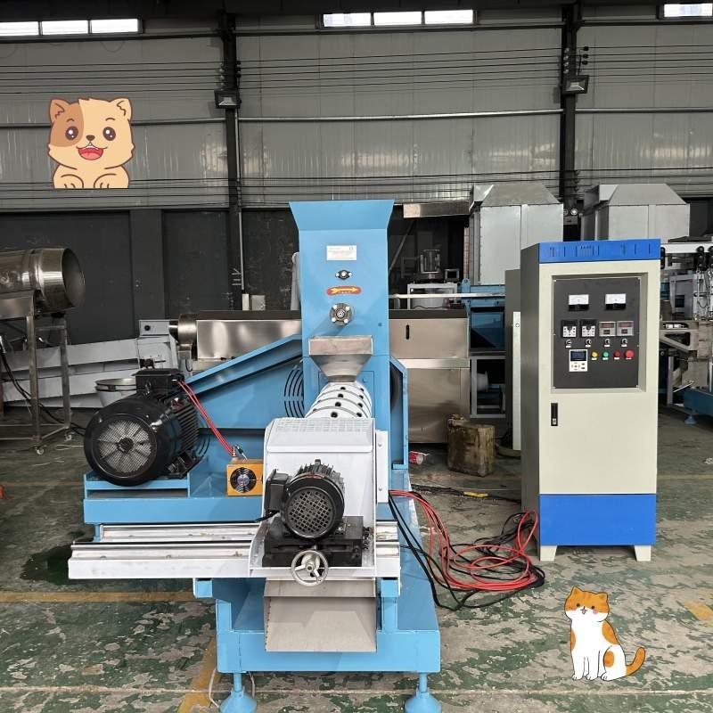 Extrusor para alimentación de perros para procesamiento de alimentos para mascotas con y 220V/380V de voltaje