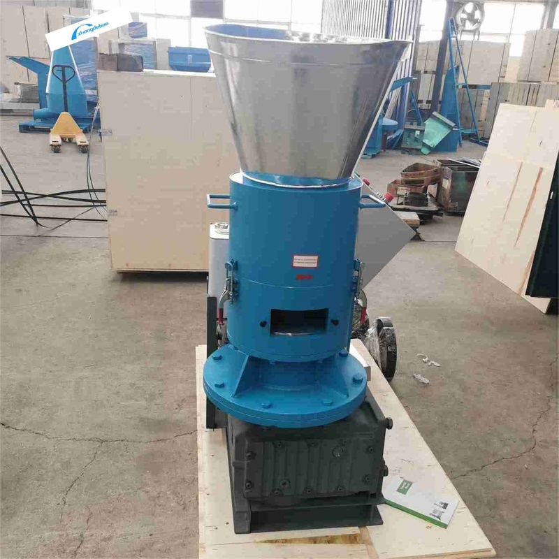 Máquina de molino de pellets de alimentación de longitud ajustable 90-120 KG/H para aves de corral y piensos para animales