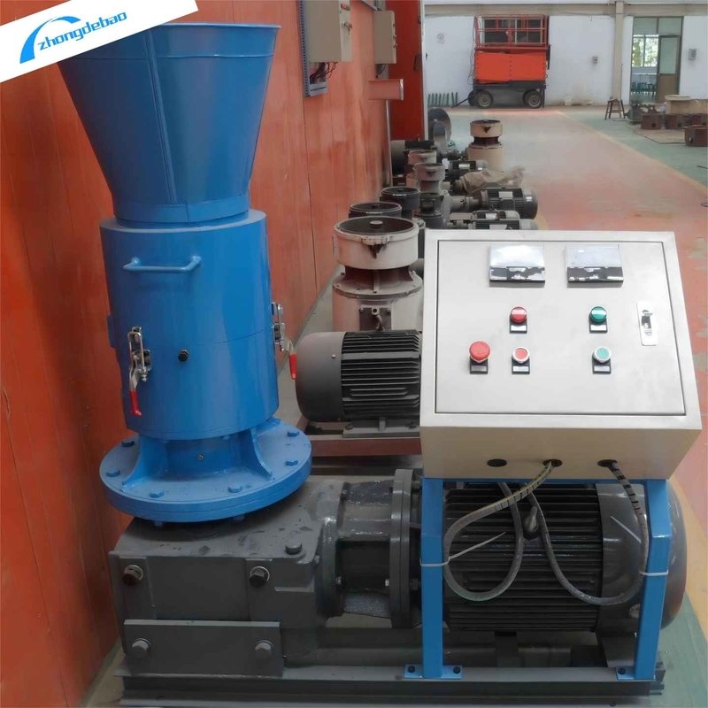 Máquina de molino de pellets de madera de rodillos móviles 260-360 KG/h para la biomasa de aserrín de madera