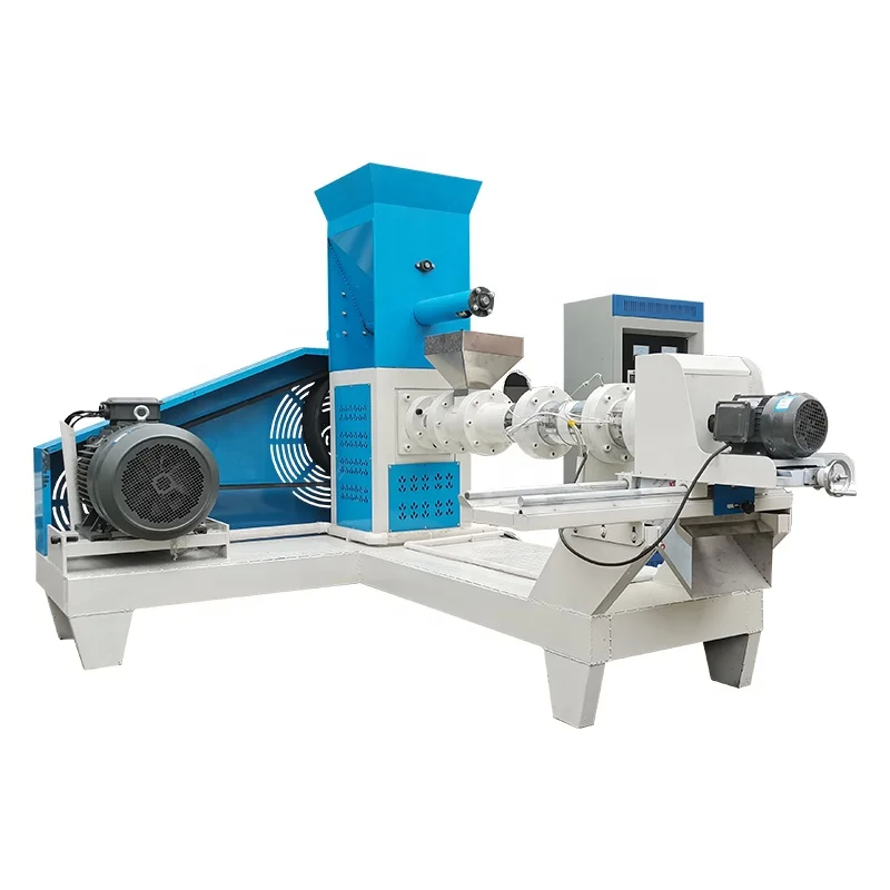 Capacidad Extrusora de alimentación seca para peces de acero inoxidable calefacción eléctrica o de vapor de 1 fase trifásica