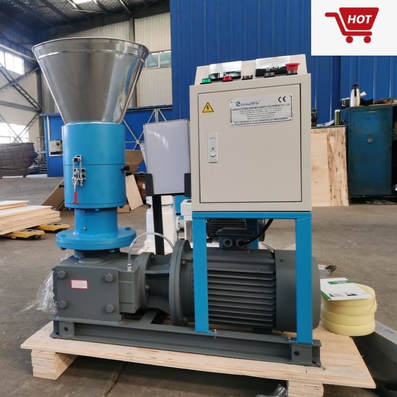 Máquina de molino de pellets profesional para la producción de combustible de biomasa y piensos para animales