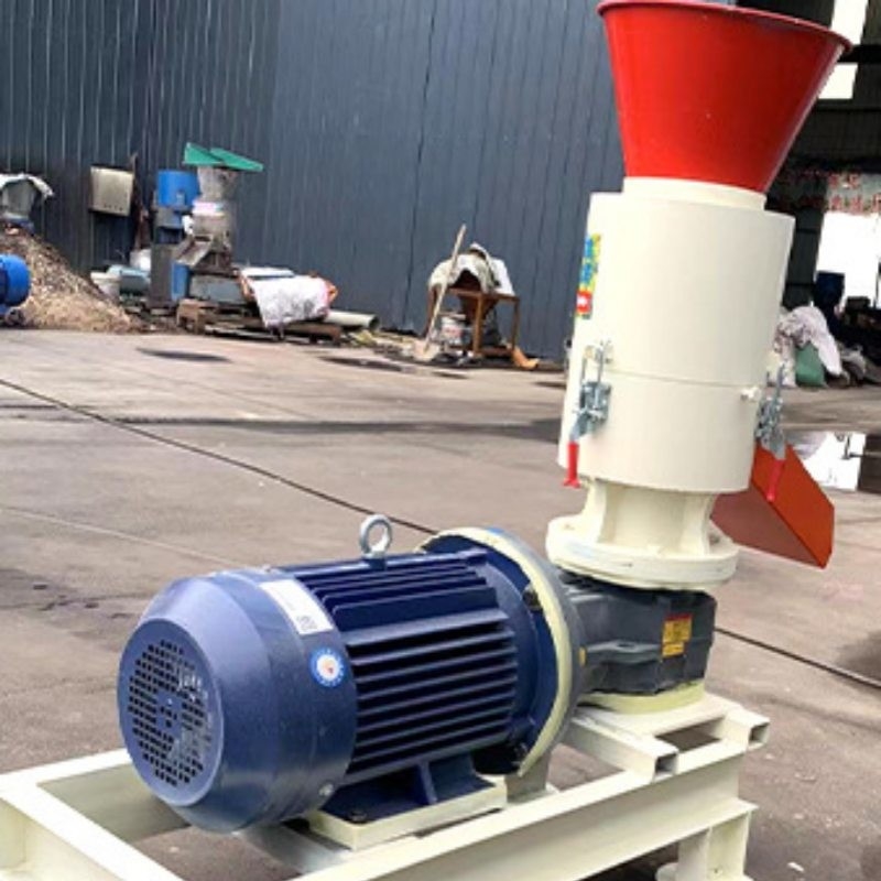 Máquina de molino de pellets profesional para la producción de combustible de biomasa a gran escala Máquina de pellets de alimentación