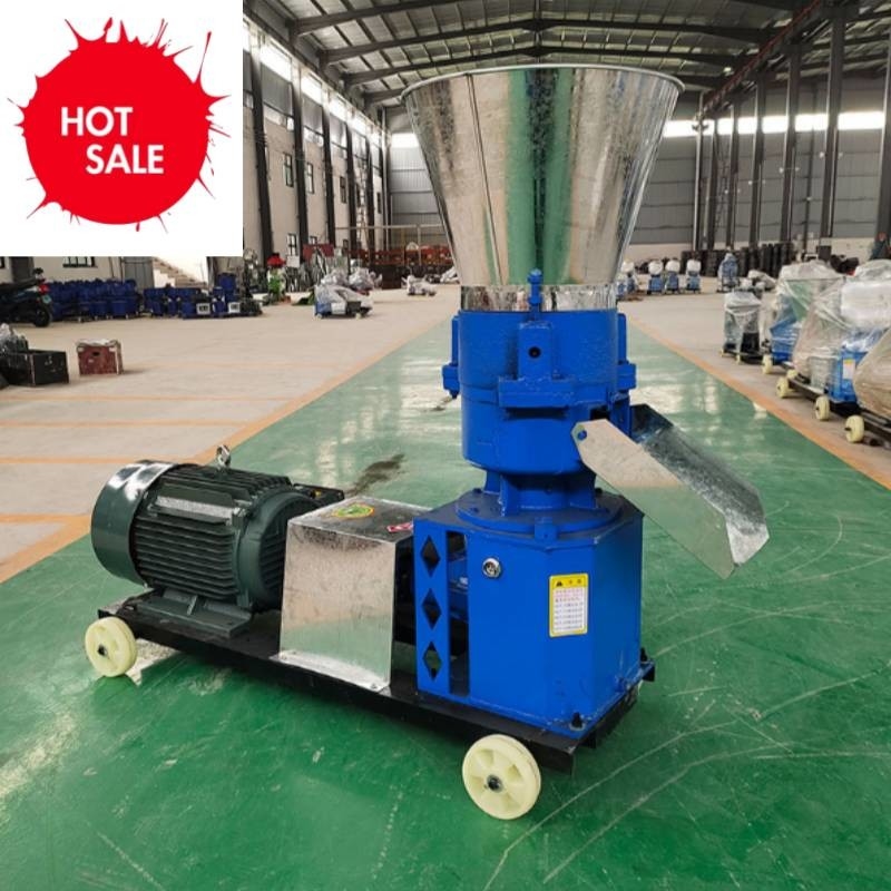 Máquina de molino de pellets modelo 210 para una capacidad de 200-300 kg/h y un diámetro de pellets de alimentación de 3-8 mm