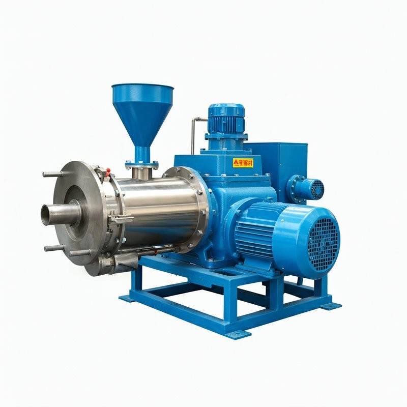 18Extrusora de alimentación para peces de tipo seco de 0,5 kW para 200 kg/h de capacidad y 0,4 kW de potencia de corte