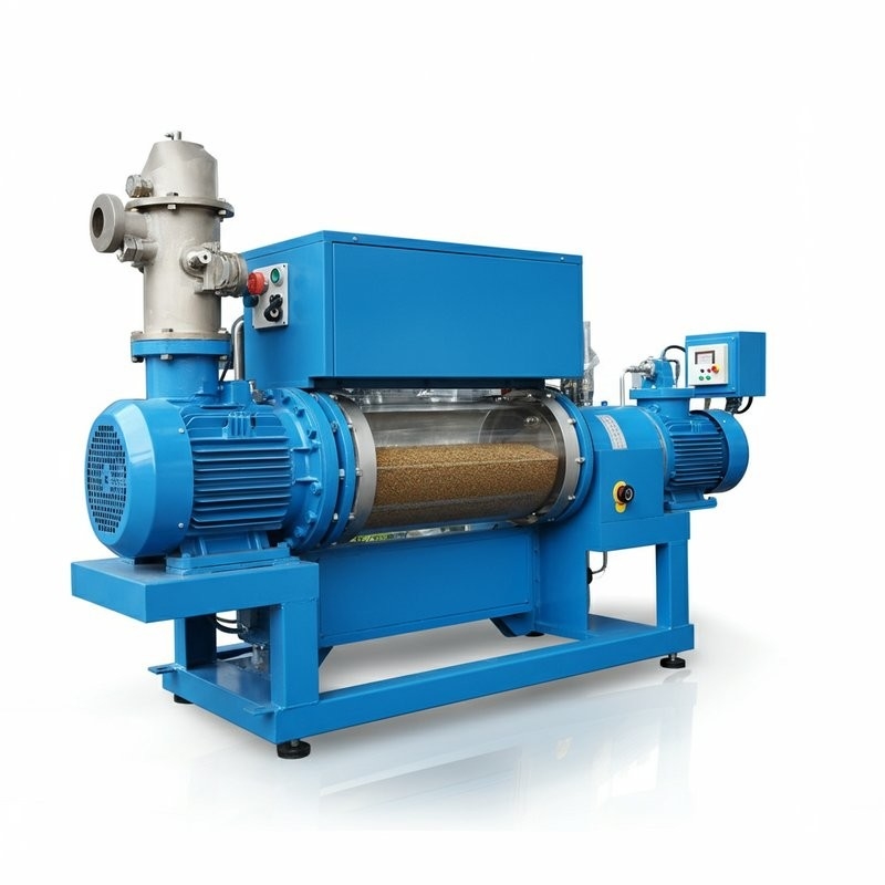 18Extrusora de alimentación para peces de tipo seco de 0,5 kW para 200 kg/h de capacidad y 0,4 kW de potencia de corte