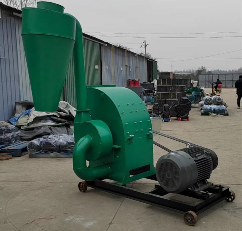 Máquina de molino de pellets de material de hoja de acero de alto carbono para la producción de pellets de madera pequeña