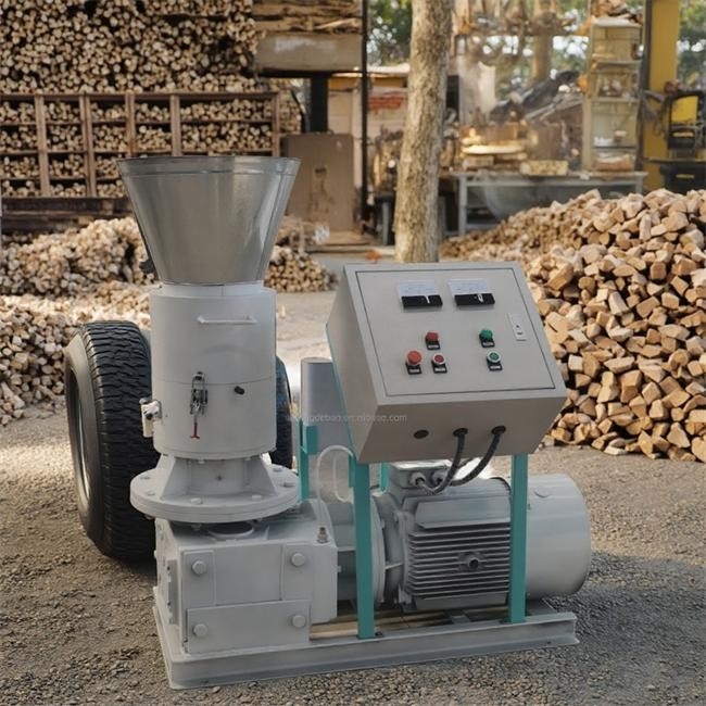 Nuevo Granulador de Madera Máquina Biomasa Residuos Molino de pellets de aserrín para industrias de piensos y agricultura