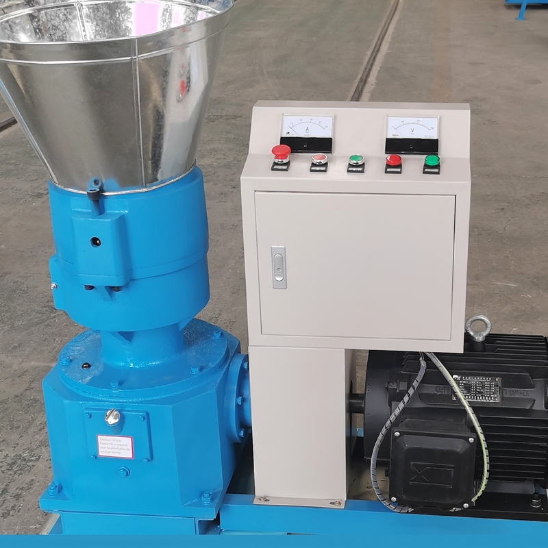 200-300 KG/H Capacidad de alimentación Molino de pellets Máquina de alta productividad Máquina de procesamiento de alimentos para animales y aves 7.5kw Motor