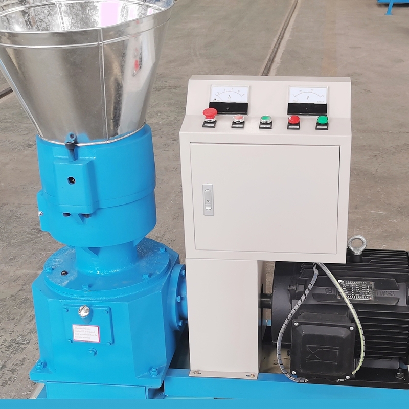 200-300 KG/H Molino de pellets para piensos Máquina de procesamiento de alimentos para animales de alta productividad Tipo de motor Molino de piensos