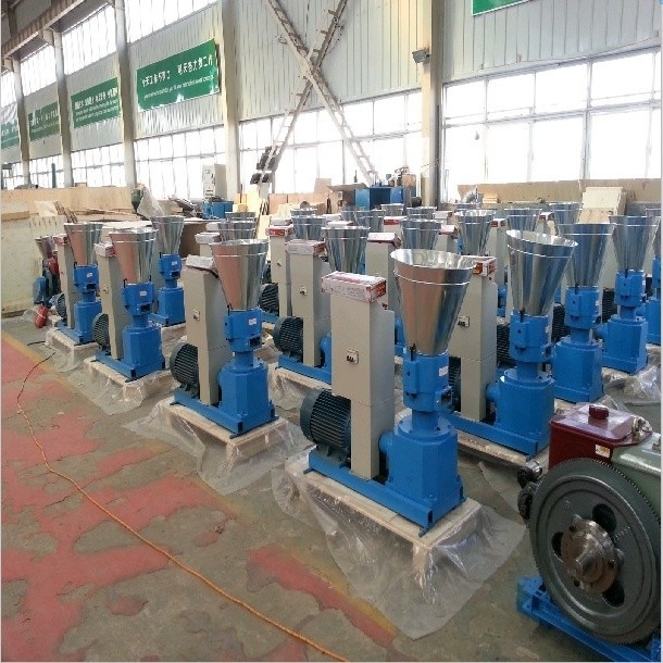 90-120 kg/h Producción de piensos para animales Máquina de pellets para piensos de bajo coste Molino de pellets para piensos para animales