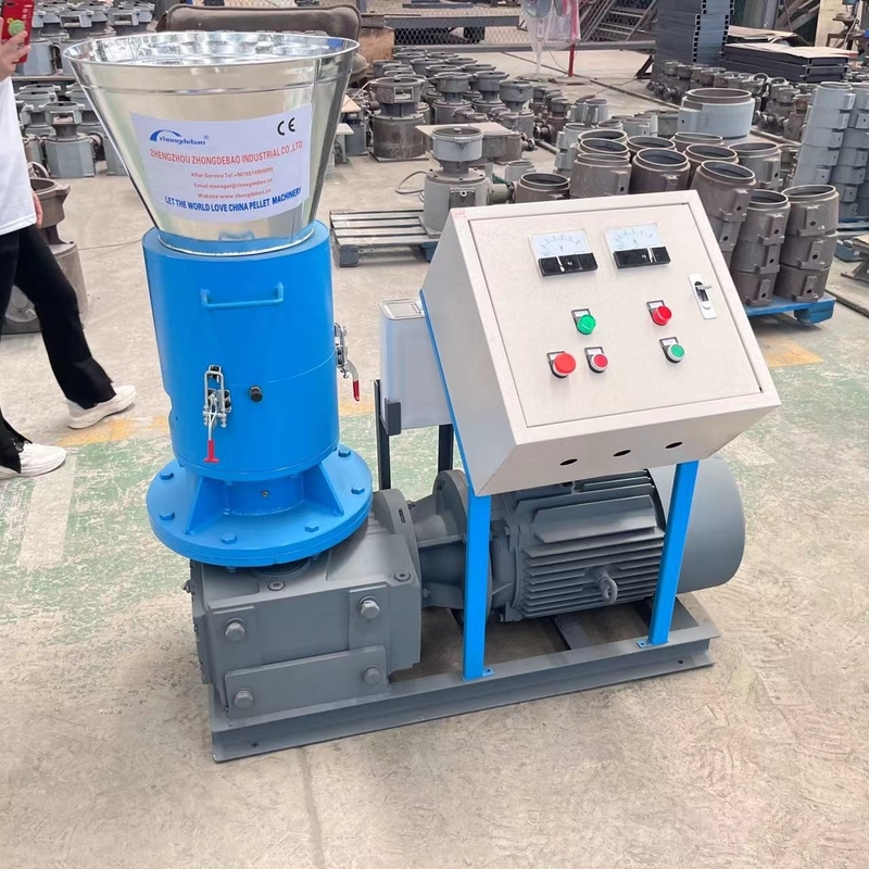 Máquina de pellets de madera de fácil movimiento Nuevo producto Molino de madera de fabricación de la máquina 80kg/h Molino de pellets de madera