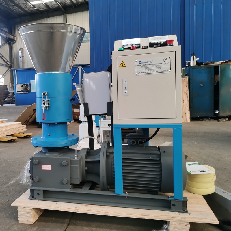 Máquina de pellets de madera de fácil movimiento Nuevo producto Molino de madera de fabricación de la máquina 80kg/h Molino de pellets de madera