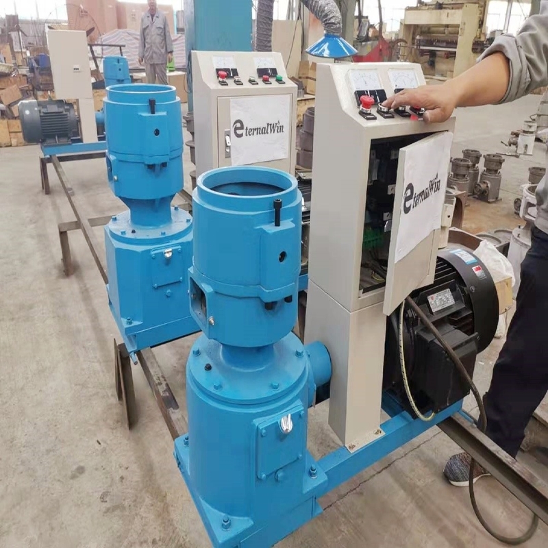 120 kg/h Máquina de pellets eléctricos para piensos para animales de 4 kW para granjas