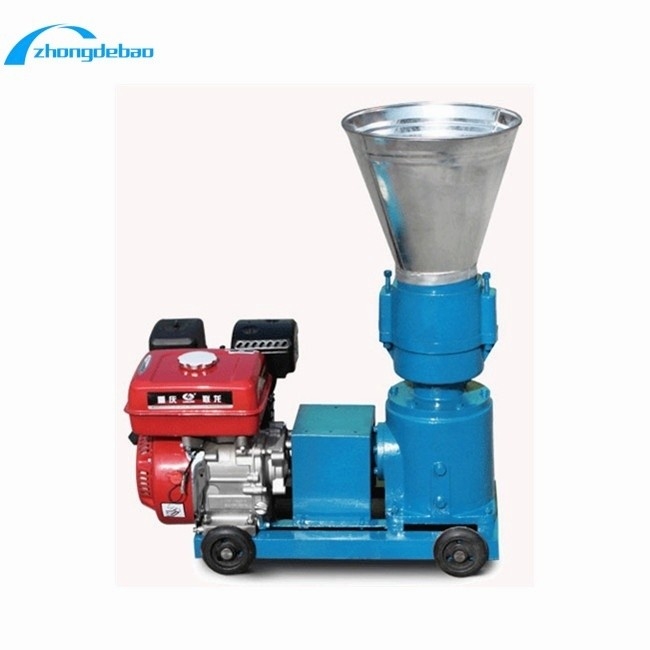 Máquina de procesamiento de pellets para piensos para animales de tipo 10HP de potencia de motor diesel 90-120 kg/h de salida Máquina de fabricación de pellets para piensos