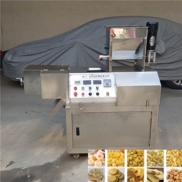 Máquina de extrusión de alimentos con tornillo de 220V/380V de tensión para planta de fabricación de pulverización de bastones de maíz