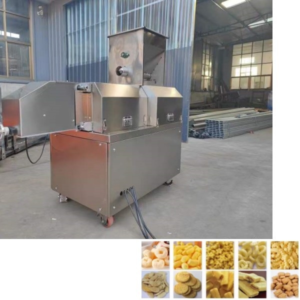 Aprobación CE de la máquina de extrusión de alimento de tornillo para la máquina de inflar palos de maíz