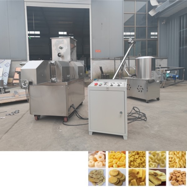 Aprobación CE de la máquina de extrusión de alimento de tornillo para la máquina de inflar palos de maíz