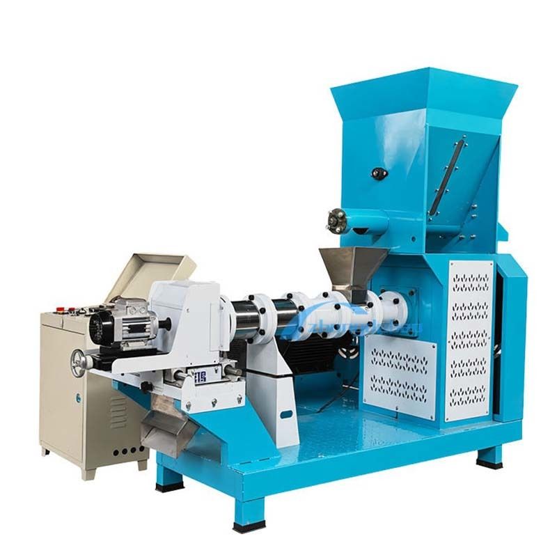 500KG/H alimento para perros para mascotas camarón extrusión de alimento para animales de compañía máquina de fabricación de alimento para peces flotante línea de producción de alimento para peces para la planta de pellets de alimento