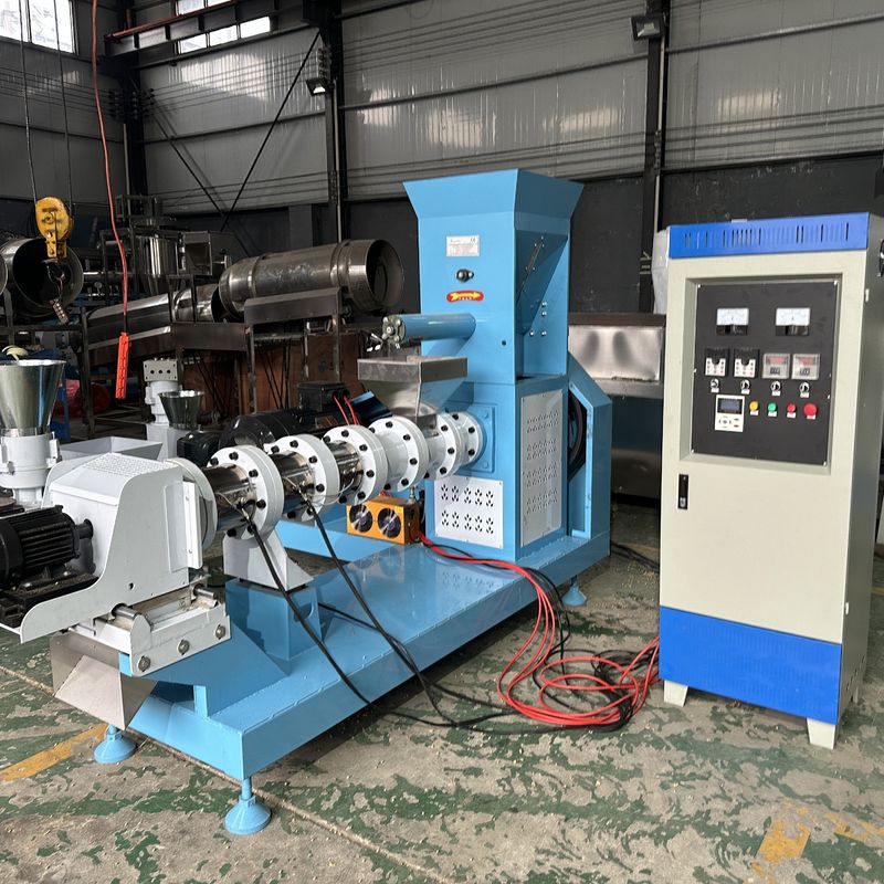 Extrusora de alimento para peces de alta temperatura y alta presión con esterilización y digestibilidad mejorada para acuicultura