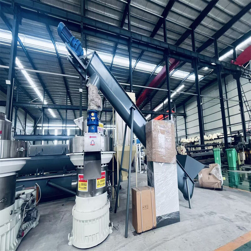 Molino de pellets de madera de anillo de alta eficiencia para la producción de pellets de combustible de biomasa