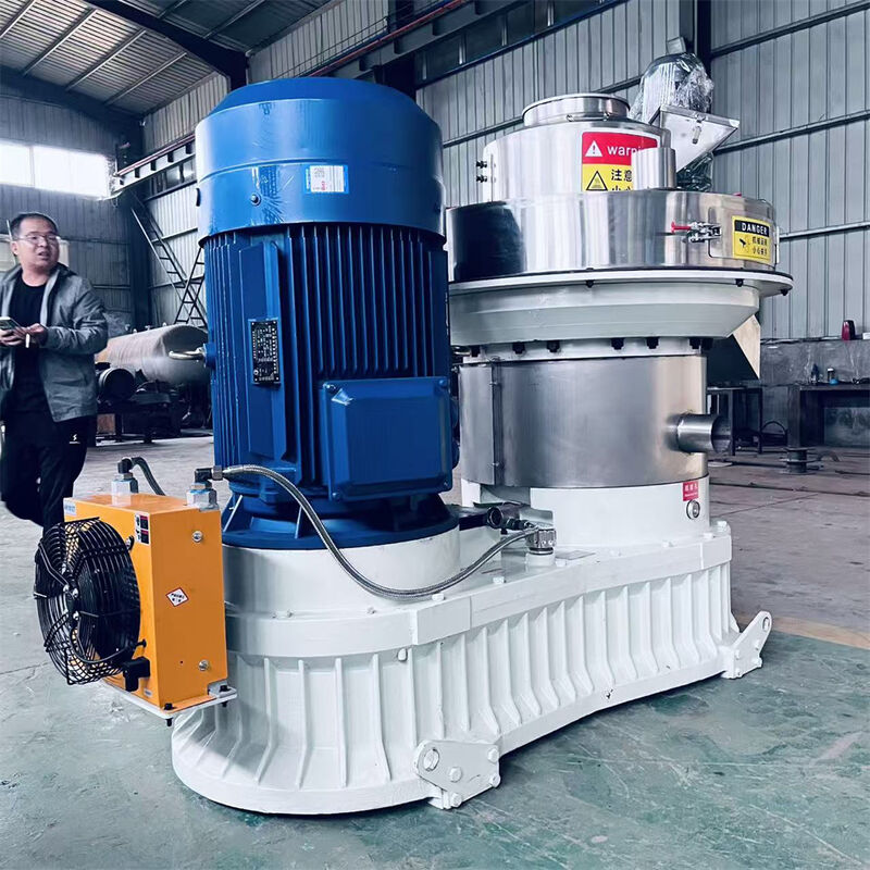 Máquina comercial de pellets de madera de anillo para línea de producción de pellets de biomasa