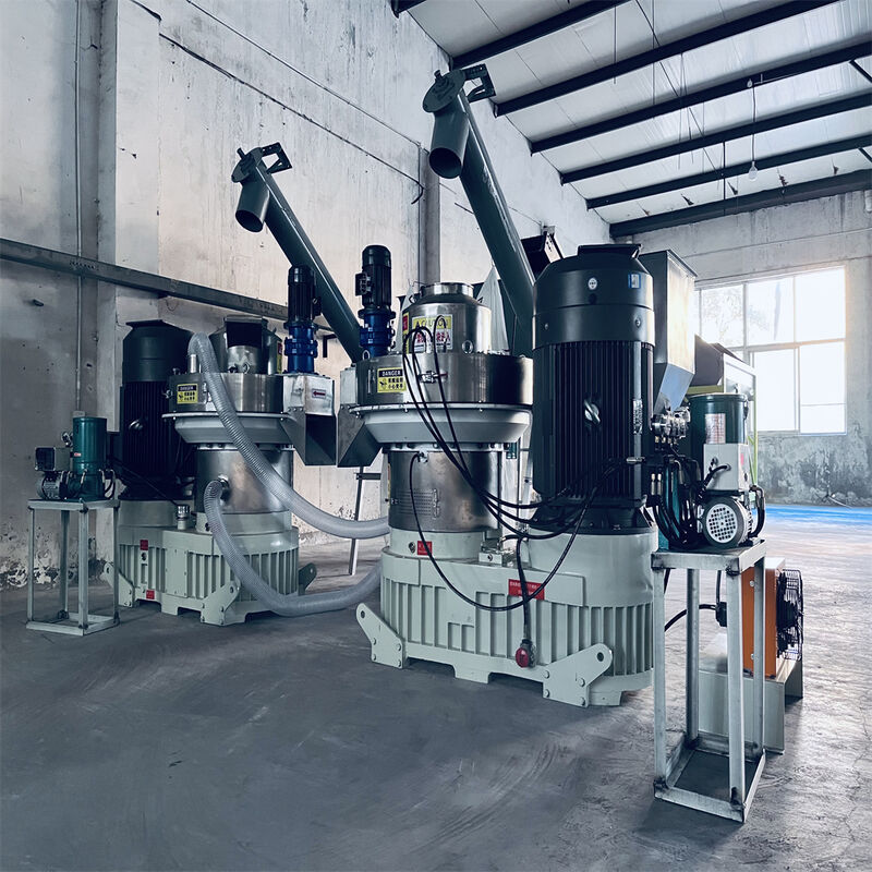 Máquina de prensa de pellets de madera de alta calidad con matriz anular para la producción de energía limpia