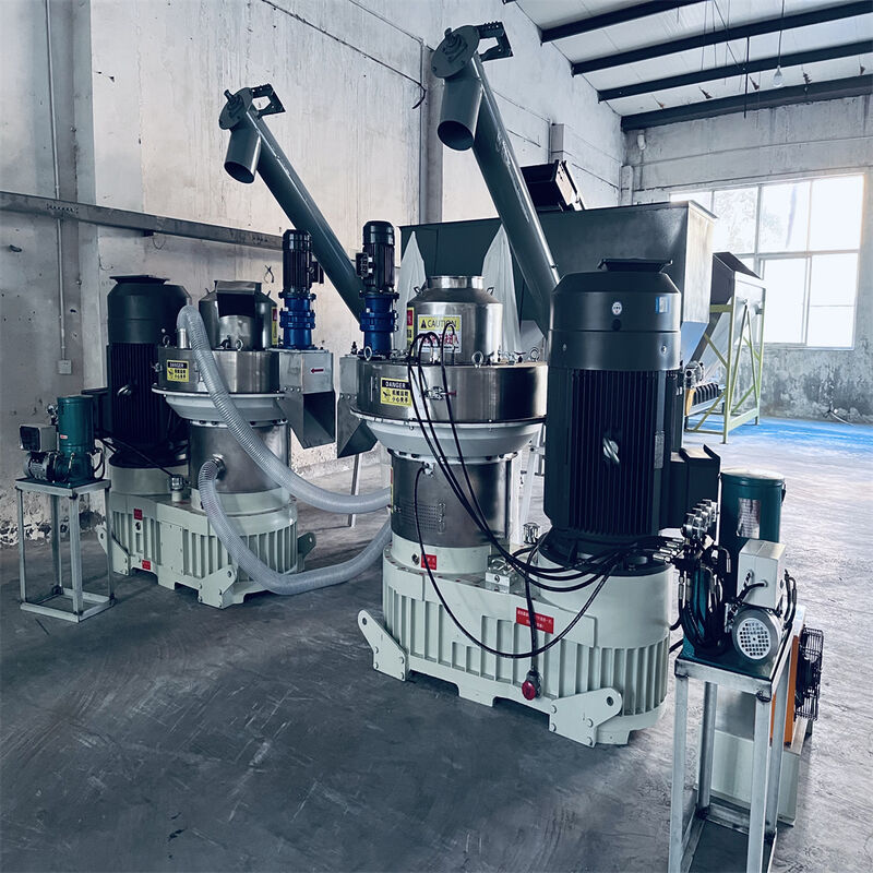 Línea de producción de pellets de biomasa de alta capacidad 1-10TPH para astillas de madera de paja de pino