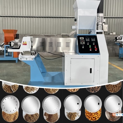 los pescados 300-350kg/H alimentan el molino trabajan a máquina la pequeña máquina eléctrica del extrusor de la alimentación de los pescados