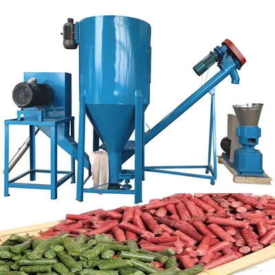 pelotilla de la alimentación del ganado de la máquina 12m m de la pelotilla de la alimentación de las aves de corral 500Kg/H que hace la máquina
