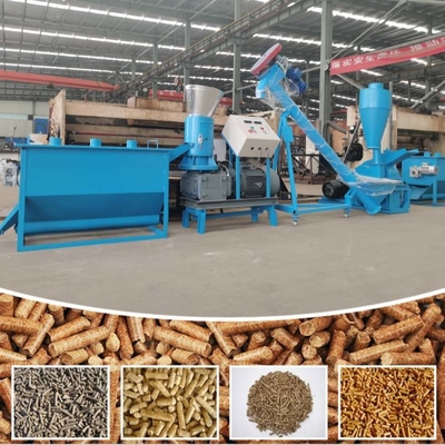 Fabricante de madera automático de la pelotilla de la biomasa del fabricante 250-350kg/H de la pelotilla pequeño