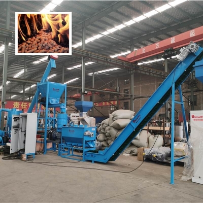 Cadena de producción completa de la pelotilla de la biomasa serrín de 30t/H que hace la máquina