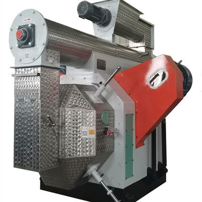 pienso Ring Die Pellet Machine 55kw del molino horizontal de la pelotilla 0.8-4t/H
