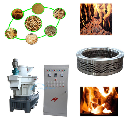 máquina industrial de la pelotilla de la biomasa de la pelotilla de 450-700m m de la máquina automática del molino