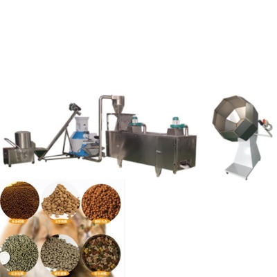 máquina flotante de la protuberancia del alimento para animales del extrusor de la alimentación de los pescados de la capacidad 40-2000kg/H