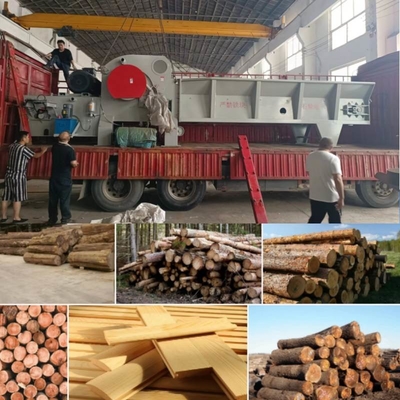 3-30kw modificó la amoladora comercial de madera de la rama para requisitos particulares de árbol de la picadora de papel