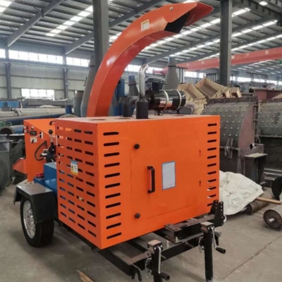 Molino de la trituradora del registro de la rama del registro de Forest Wood Grinder Crusher Machine con CE
