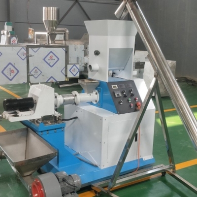 máquina de Cat Dog Floating Feed Extruder del extrusor de la alimentación del tornillo 500-1000kg industrial