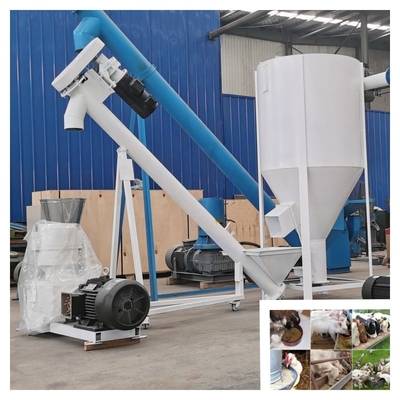 planta de la pelotilla de la alimentación del ganado del fabricante de la pelotilla del pienso 250-500kg/H