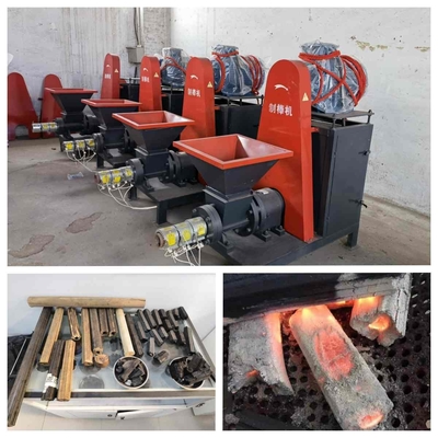 Carbón de leña inútil de madera de Straw Biomass Briquette Making Machine de la máquina del enladrillado del serrín