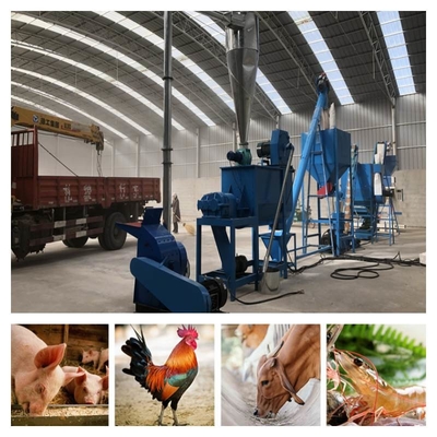 pelotilla del pienso 30kw que hace máquina el molino bajo de la pelotilla de la alimentación del ganado del mantenimiento