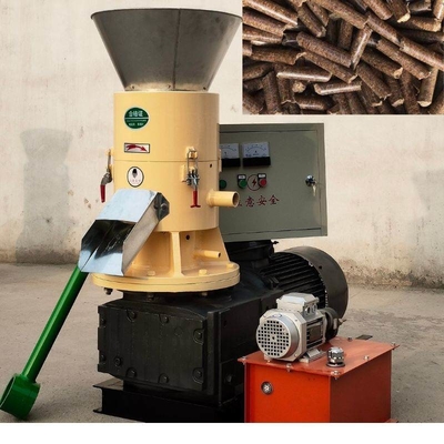 Biomasa de la máquina de pellets de madera de 500 kg/h con ajuste CE de 6-12 mm