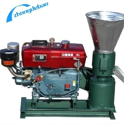 Máquina de molino de pellets de madera para motor diesel 60-800 kg/h para piensos de aves de corral