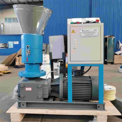 100-500 kg/h Molino de pellets de madera Máquina de pellets de madera Eficiencia energética Bajo ruido