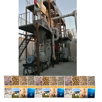 Línea de producción de pellets para piensos de 1 a 12 mm
