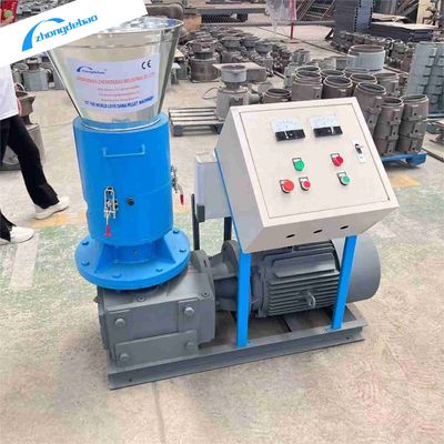 La máquina de moler de pellets de madera de rodillos móviles 400-600 KG/h para pellets de aserrín de biomasa