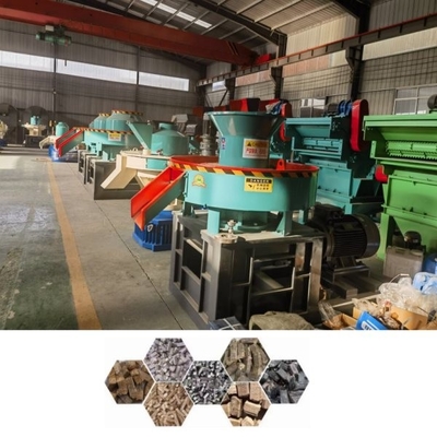 Máquina hexagonal de briquetas de biomasa para briquetar el aserradero de paja de madera